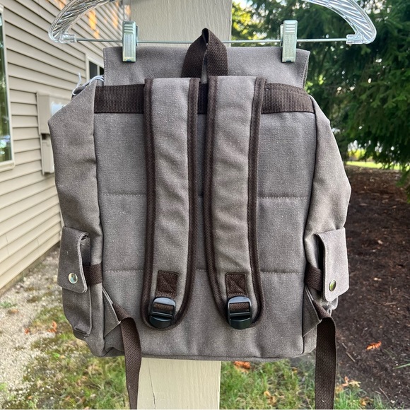 ‼️SOLD‼️Taimiebag Unisex Gray Backpack - Picture 2 of 3